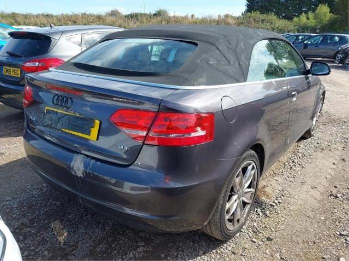 Audi A3 Cabriolet 1.2 TFSI Samochód złomowany (2010, Ciemny, Purpurowy)