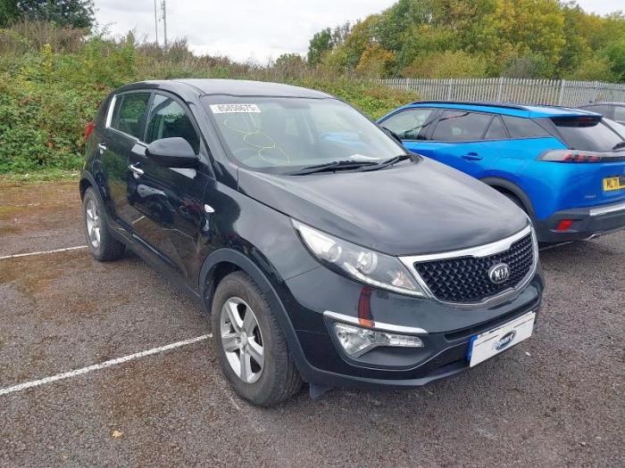 Kia Sportage 1.6 GDI 16V 4x2 Skrotfordon (2016, ZWART)