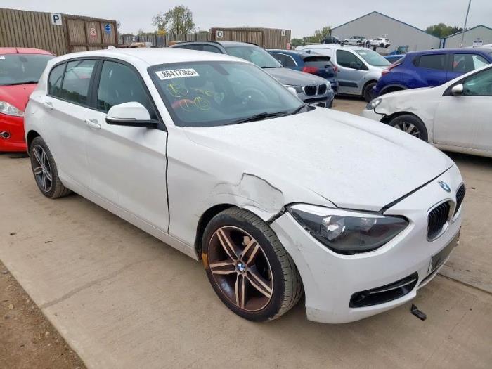 BMW 1 serie 116i 1.6 16V Sloopvoertuig (2014, Wit)