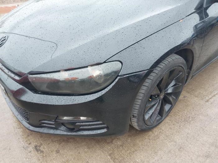 Volkswagen Scirocco 2.0 TSI 16V Skrotfordon (2009, ZWART)