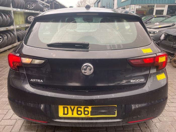 Opel Astra K 1.0 SIDI Turbo 12V Skrotfordon (2016, ZWART)