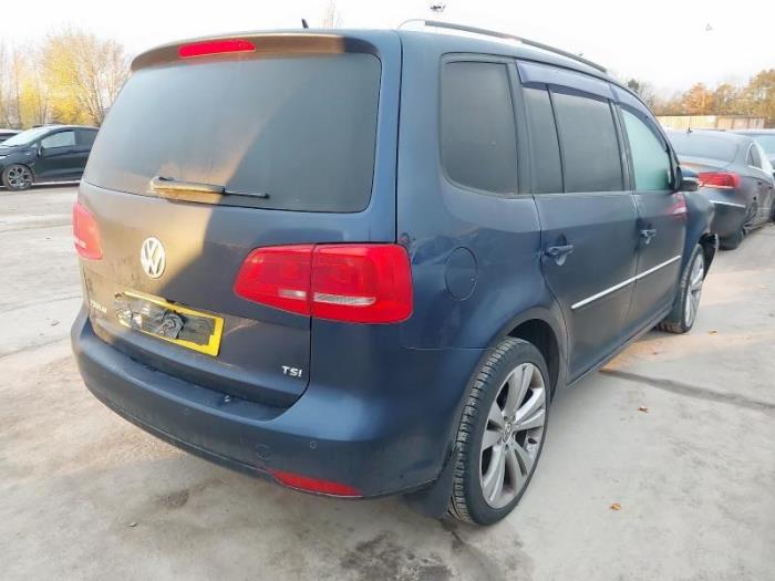 Volkswagen Touran 1.4 16V TSI 140 Sloopvoertuig (2011, Blauw)