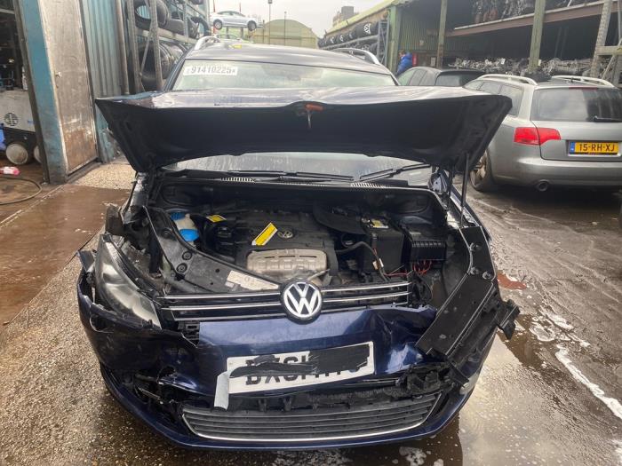 Volkswagen Touran 1.4 16V TSI 140 Sloopvoertuig (2011, Blauw)