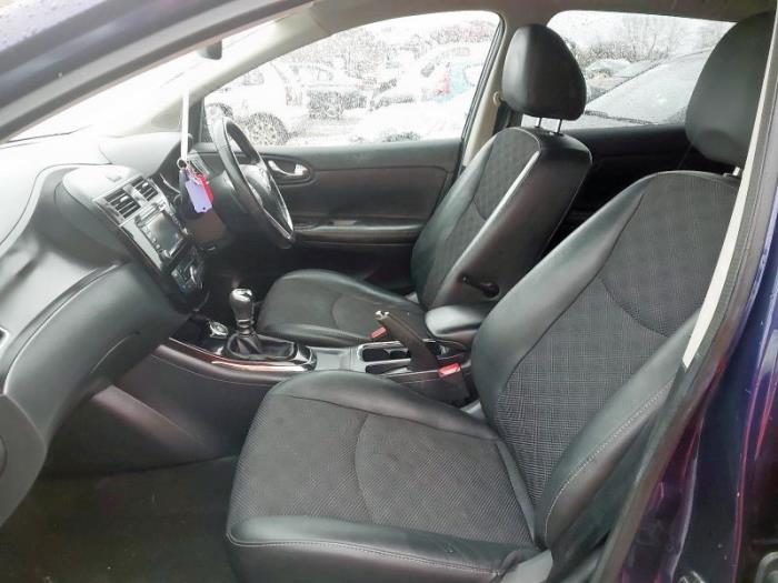 Nissan Pulsar 1.2 DIG-T 16V Samochód złomowany (2016, Niebieski)