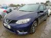 Nissan Pulsar 1.2 DIG-T 16V Samochód złomowany (2016, Niebieski)