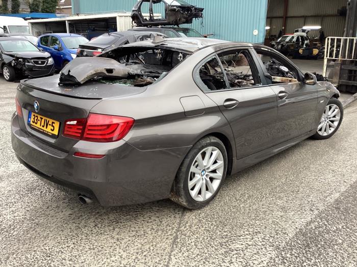 BMW 5 serie 535d 24V Samochód złomowany (2011, Brazowy)