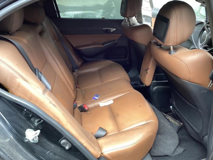 Honda Civic 1.3 Hybrid Samochód złomowany (2010, Czarny)