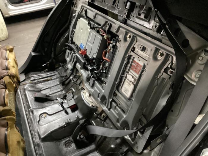 Honda Civic 1.3 Hybrid Samochód złomowany (2010, Czarny)