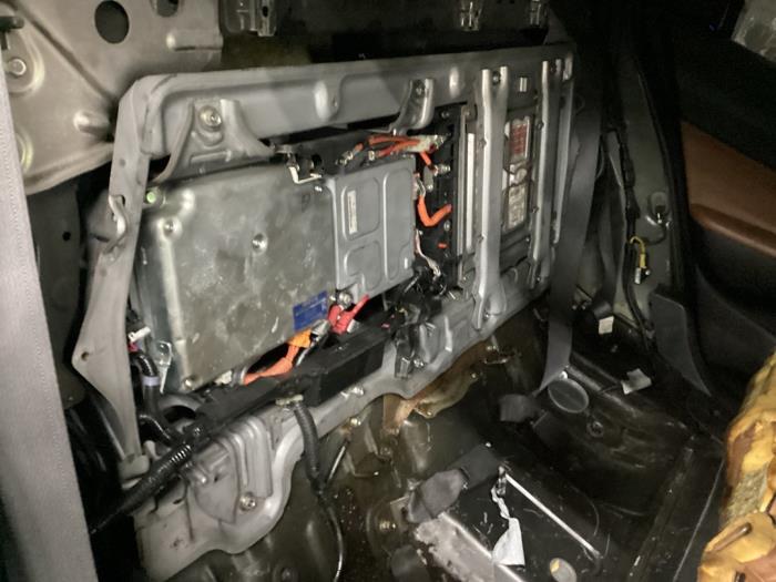 Honda Civic 1.3 Hybrid Samochód złomowany (2010, Czarny)