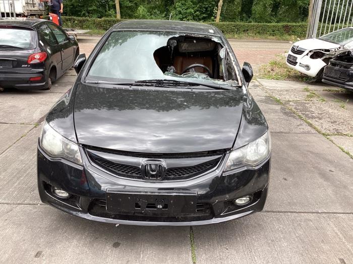 Honda Civic 1.3 Hybrid Samochód złomowany (2010, Czarny)