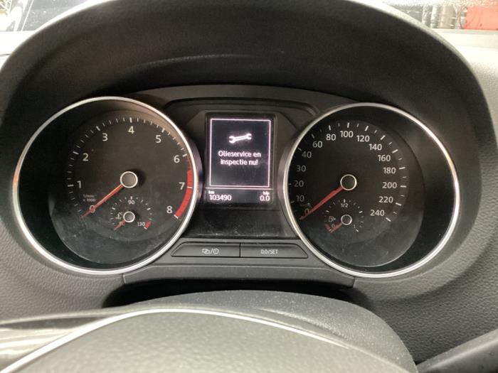 Volkswagen Polo V 1.0 12V BlueMotion Technology Sloopvoertuig (2016, Zwart)