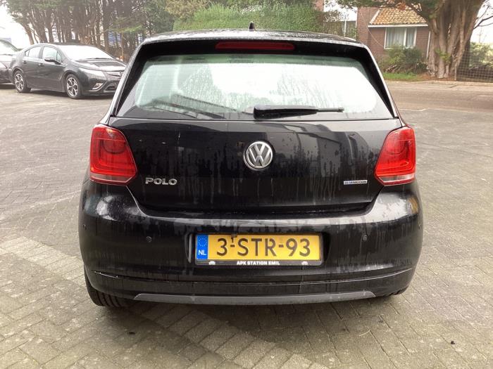 Volkswagen Polo V 1.2 TDI 12V BlueMotion Schadevoertuig (2013, Zwart)