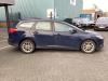 Ford Focus 3 Wagon 1.0 Ti-VCT EcoBoost 12V 125 Skadat fordon (2018, BLAUW)