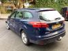 Ford Focus 3 Wagon 1.0 Ti-VCT EcoBoost 12V 125 Skadat fordon (2018, BLAUW)