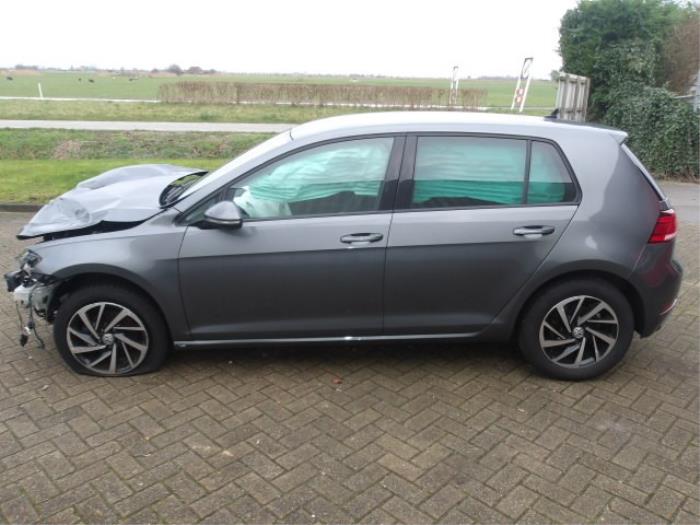 Volkswagen Golf VII 1.0 TSI 12V BlueMotion Sloopvoertuig (2019, Metallic, Zilvergrijs)