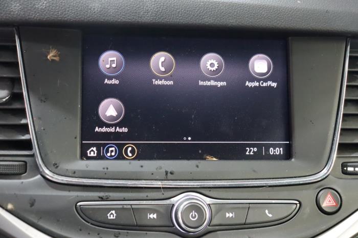 Opel Astra K Sports Tourer 1.2 Turbo 12V Samochód złomowany (2022, Bialy)