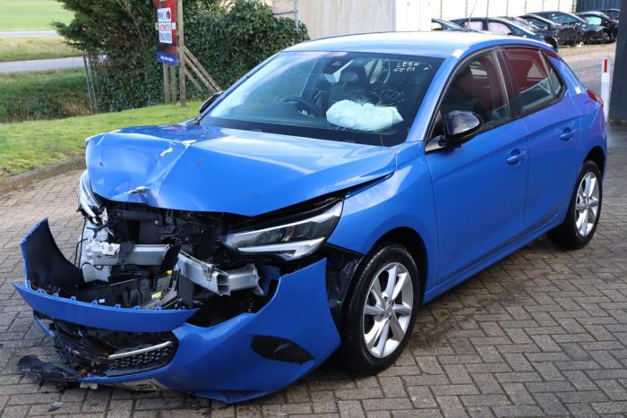 Opel Corsa F 1.2 12V 75 Skrotfordon (2020, BLAUW METALLIC BLAUW)