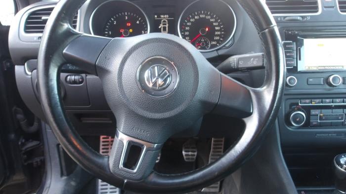 Volkswagen Golf VI Cabrio 1.6 TDI 16V BlueMotion Sloopvoertuig (2011, Metallic, Zwart)