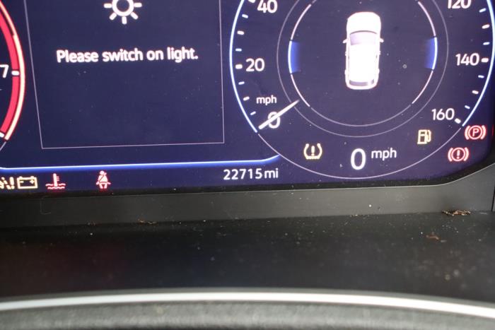 Volkswagen T-Roc I 1.5 TSI Evo BMT 16V Sloopvoertuig (2021, Metallic, Blauw)