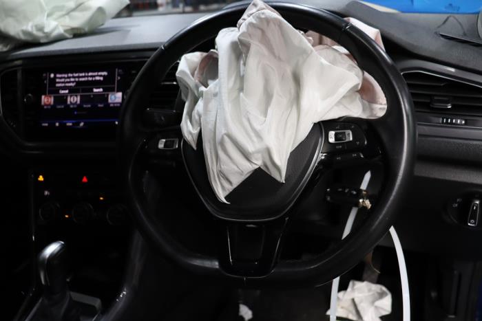 Volkswagen T-Roc I 1.5 TSI Evo BMT 16V Sloopvoertuig (2021, Metallic, Blauw)