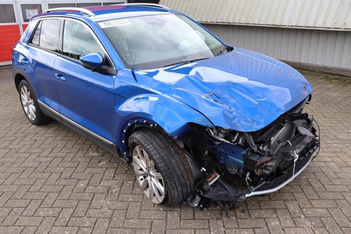 Volkswagen T-Roc I 1.5 TSI Evo BMT 16V Sloopvoertuig (2021, Metallic, Blauw)