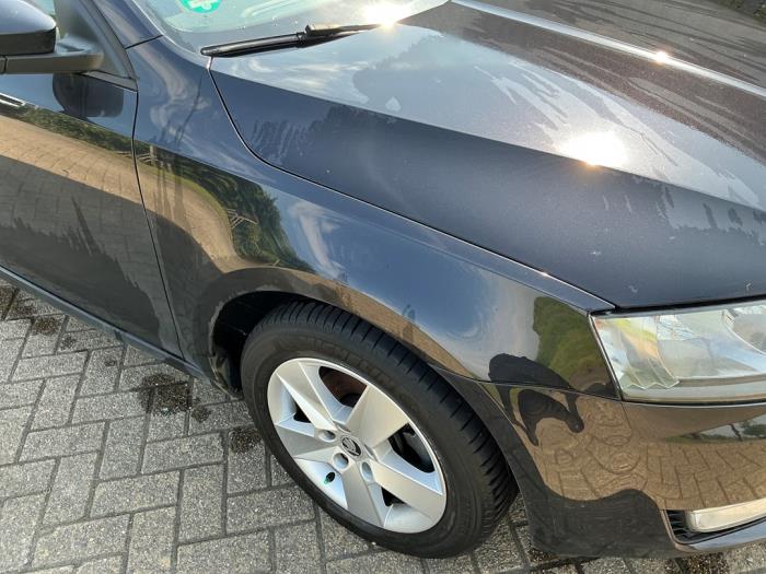 Skoda Octavia Combi 1.6 TDI Greenline 16V Sloopvoertuig (2014, Metallic, Zwart)