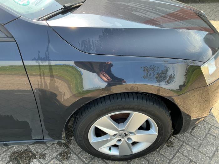 Skoda Octavia Combi 1.6 TDI Greenline 16V Sloopvoertuig (2014, Metallic, Zwart)