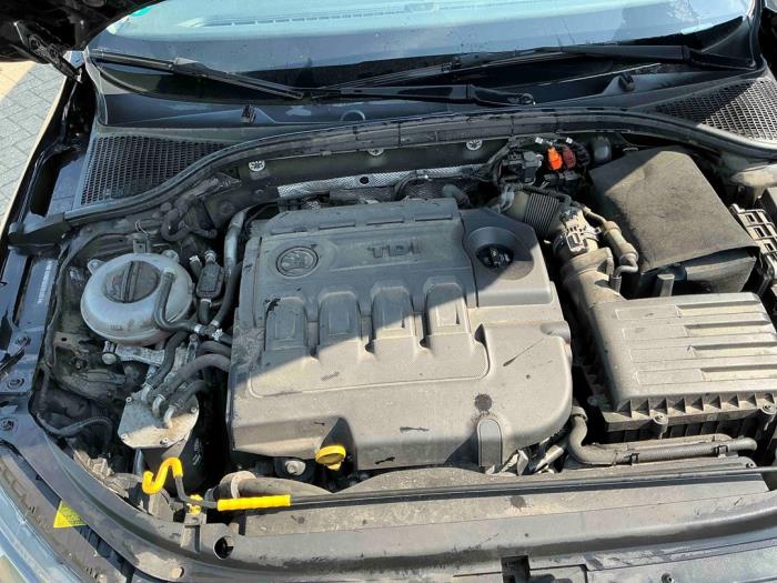 Skoda Octavia Combi 1.6 TDI Greenline 16V Sloopvoertuig (2014, Metallic, Zwart)