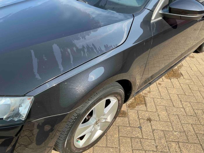 Skoda Octavia Combi 1.6 TDI Greenline 16V Sloopvoertuig (2014, Metallic, Zwart)