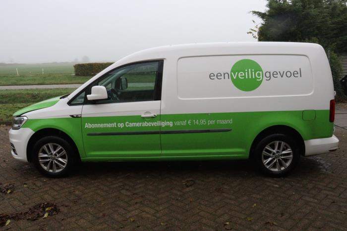 Volkswagen Caddy IV 2.0 TDI 75 Skrotfordon (2018, WIT)