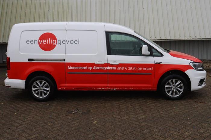 Volkswagen Caddy IV 2.0 TDI 75 Skrotfordon (2018, WIT)