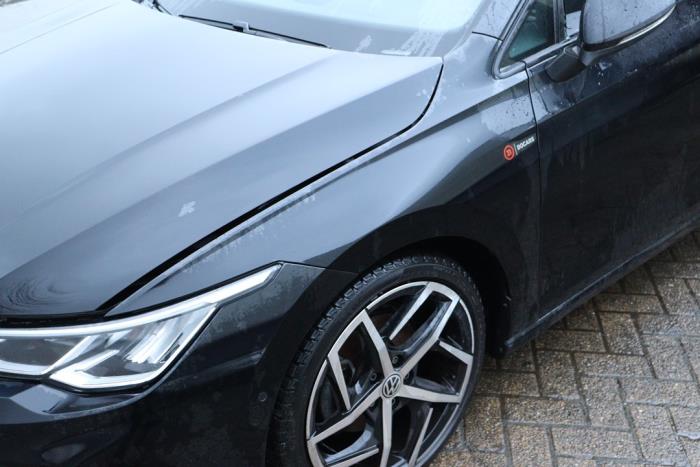 Volkswagen Golf VIII 1.0 TSI 12V Sloopvoertuig (2021, Metallic, Zwart)