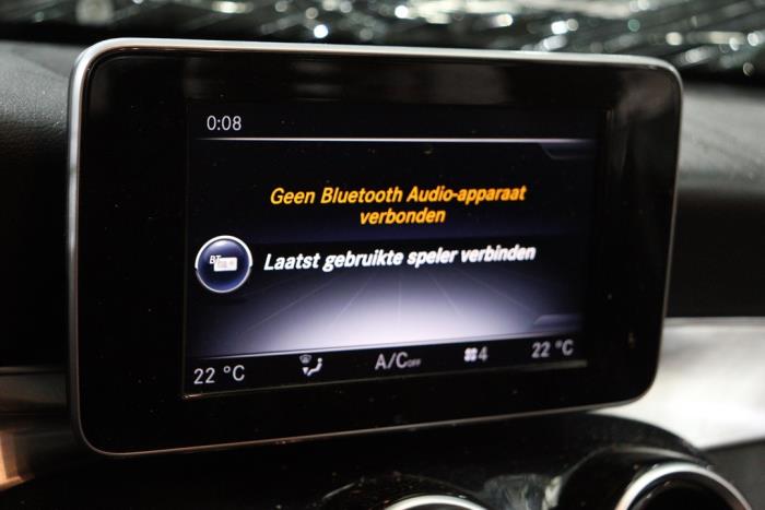 Mercedes C C-180 1.6 16V Skrotfordon (2015, ZILVER METALLIC ZILVER GRIJS)