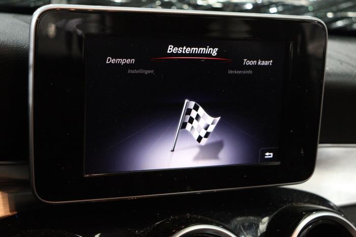 Mercedes C C-180 1.6 16V Skrotfordon (2015, ZILVER METALLIC ZILVER GRIJS)