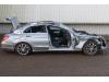 Mercedes C C-180 1.6 16V Skrotfordon (2015, ZILVER METALLIC ZILVER GRIJS)