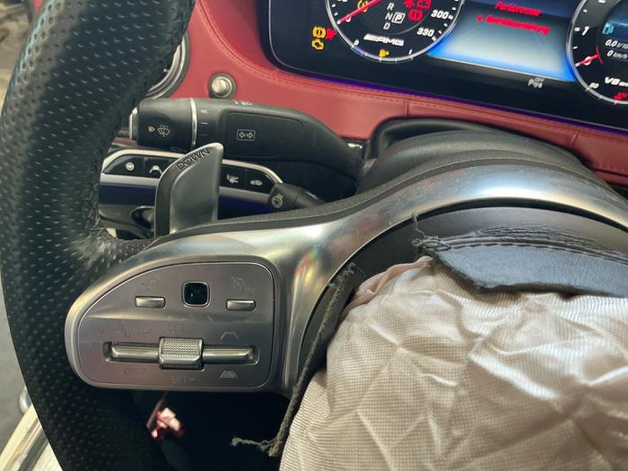 Mercedes S AMG 4.0 S-63 L AMG V8 Turbo 4-Matic+ Skrotfordon (2018, DIAMANTWIT)