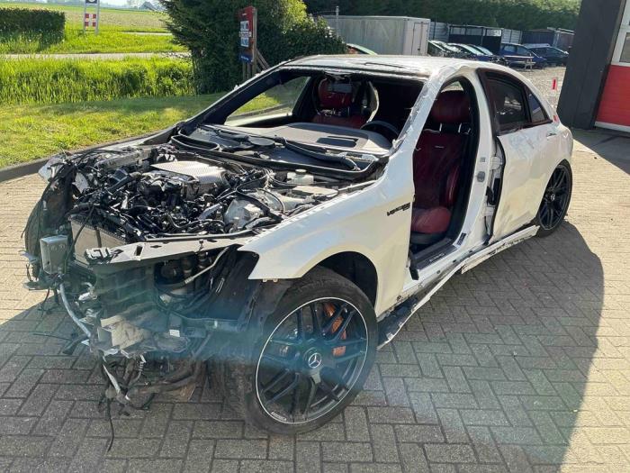 Mercedes S AMG 4.0 S-63 L AMG V8 Turbo 4-Matic+ Skrotfordon (2018, DIAMANTWIT)
