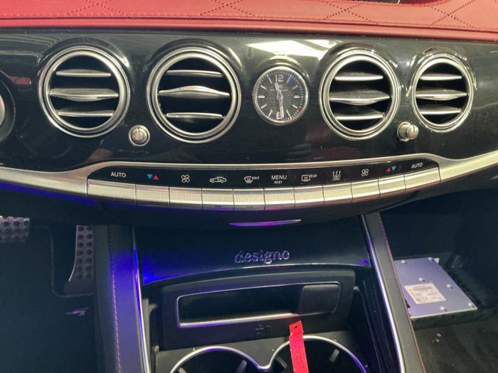 Mercedes S AMG 4.0 S-63 L AMG V8 Turbo 4-Matic+ Skrotfordon (2018, DIAMANTWIT)