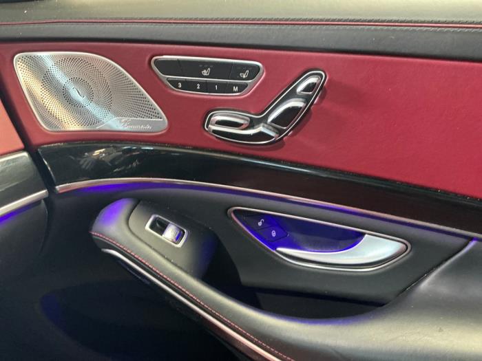 Mercedes S AMG 4.0 S-63 L AMG V8 Turbo 4-Matic+ Skrotfordon (2018, DIAMANTWIT)