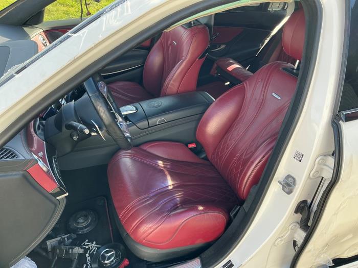 Mercedes S AMG 4.0 S-63 L AMG V8 Turbo 4-Matic+ Skrotfordon (2018, DIAMANTWIT)