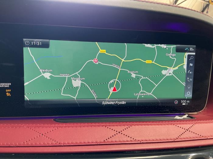 Mercedes S AMG 4.0 S-63 L AMG V8 Turbo 4-Matic+ Skrotfordon (2018, DIAMANTWIT)