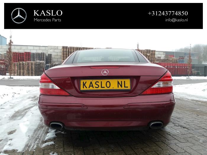Mercedes SL 3.5 SL-350 V6 24V Sloopvoertuig (2007, Metallic, Rood)