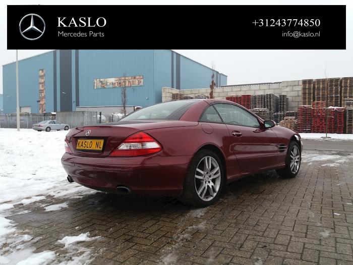 Mercedes SL 3.5 SL-350 V6 24V Sloopvoertuig (2007, Metallic, Rood)