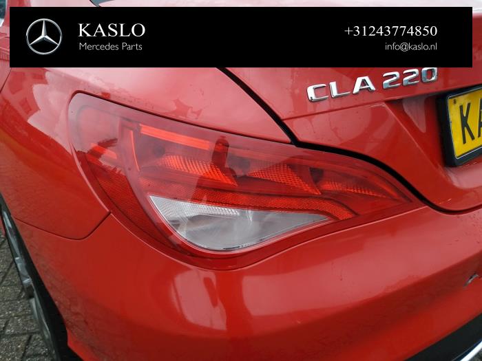 Mercedes CLA 2.2 CLA-220 CDI, 220 d 16V Skrotfordon (2014, METALLIC ROOD)