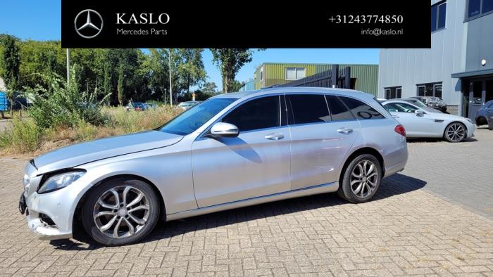 Mercedes C Estate C-220 CDI BlueTEC, C-220 d 2.2 16V Skrotfordon (2015, METALLIC ZILVER)