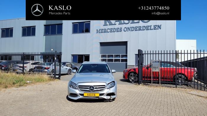 Mercedes C Estate C-220 CDI BlueTEC, C-220 d 2.2 16V Skrotfordon (2015, METALLIC ZILVER)