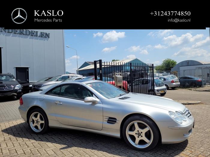 Mercedes SL 3.7 SL-350 V6 18V Samochód złomowany (2005, Metalik, Srebrny)