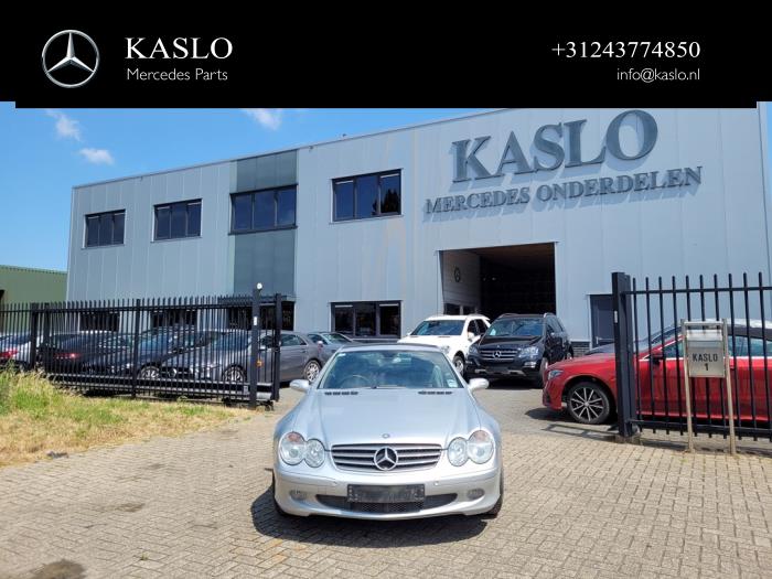 Mercedes SL 3.7 SL-350 V6 18V Samochód złomowany (2005, Metalik, Srebrny)