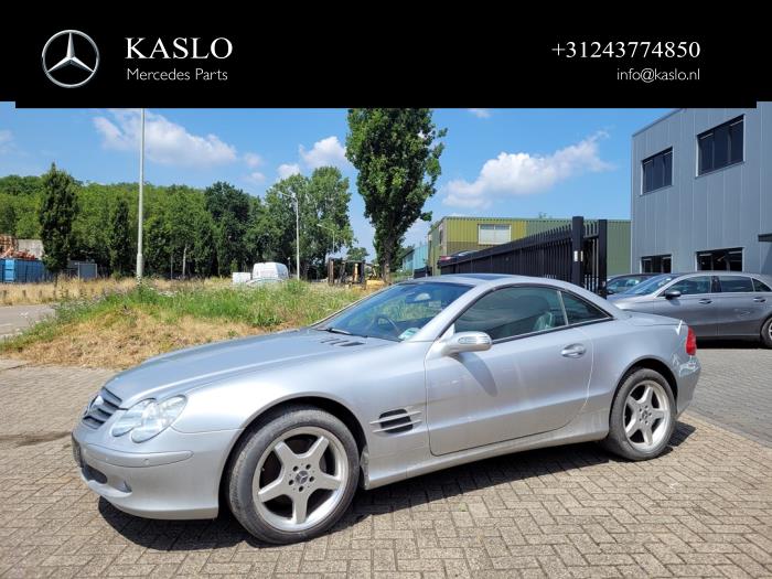 Mercedes SL 3.7 SL-350 V6 18V Samochód złomowany (2005, Metalik, Srebrny)
