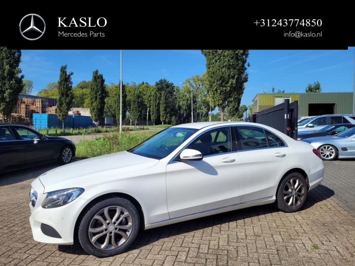 Mercedes C C-200 1.6 CDI BlueTEC, C-200 d 16V Sloopvoertuig (2015, Wit)